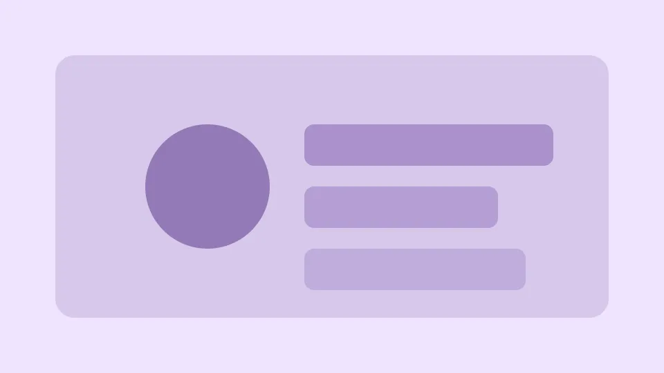 Purple placeholder illustration